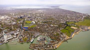 Aerial image of Portsmouth