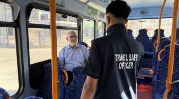 Travel safe officer