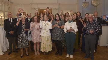 Portsmouth in Bloom 2026 winners celebrating together at the awards