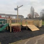A photo of the Galleon children's playground