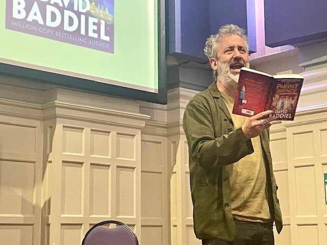 David Baddiel at Year 6 big read event