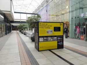 D-Day display in Gunwharf Quays