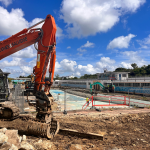 Digger. Hilsea Lido