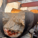 Old iron tank