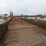Steel reinforcement, lagoons