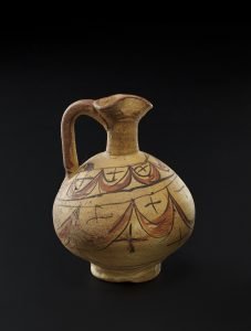 Pottery-wine-jug