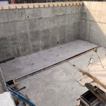 raised platform, plant room