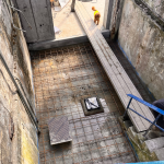 Concrete flooring