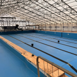 Swimming pool floor