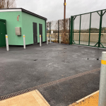 Tarmac, site office