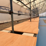 Timber protects the tiles from any damage