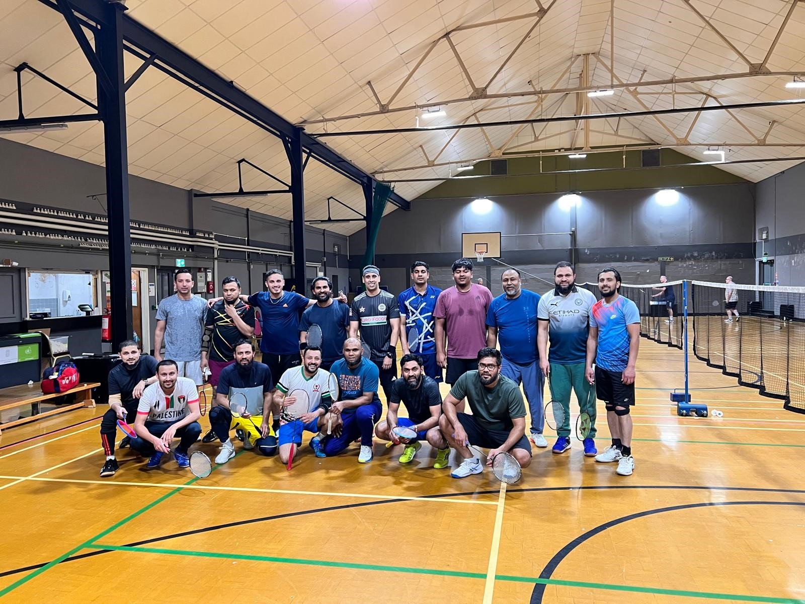 badminton players