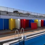 Beach huts