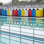 Beach huts
