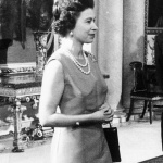 Queen Elizabeth II during an official engagement in 1969.