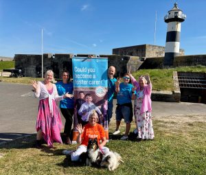 Foster Portsmouth foster carers and staff at Southsea Castle