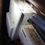 Droppings on meters